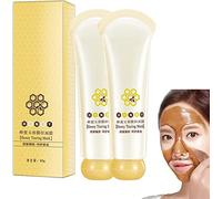 2023 New Honey Tearing Deep Clean Mask - 2pcs Honey Tearing Mask Peel Blackhead Control Honey Peel Mask For Face Oil Control Blackhead Remover Off Dead Skin Clean Pores Shrink