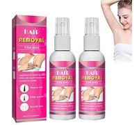 2023 New Junrinogin Semi-Permanent Hair Removal Spray, all Natural Painless Permanent Hair Removal Spray for Men Women, 50ml (for Women * 2)