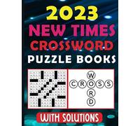 2023 New Times Crossword Puzzle Books: Penny press easy to medium crossword puzzles book for senior & adults
