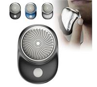 2023 Powerful Storm Shaver for Men, Mini-Shaver Portable Electric Shaver, Mini Afeitadora Electrica Para Hombre, Portable Electric Shaver for Men (Black)