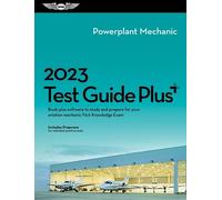 2023 Powerplant Mechanic Test Guide Plus (Copertina rigida)