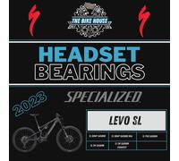 2023 Specialized Levo Sl Ricambio Affusolato Cuffie Cuscinetti [ Comp Sw Pro