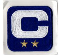 2023 Stagione Buffalo Bills Generico Due-⭐⭐2-Stelle Bianco-C Blu Toppa Capitani