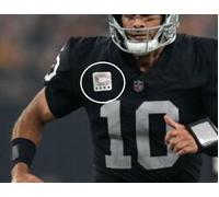 2023 Stagione Las Vegas Raiders JIMMY Garoppolo Capitani 4 ⭐⭐⭐⭐ Stella Adesivo