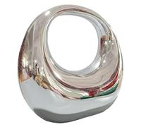 2023 Tote Versatile Borsa di Lusso di Grande Capacità Borse Alla Moda Borsa per Cellulare Per Le Donne Tinta Unita Acrilico Sacchetto Del Telef, Argento, One Size