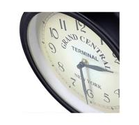 2023 - Wall Clock Wrought Iron Garden Clock Station Clock 2-sided Handcrafted Grand Central Terminal_Good quality