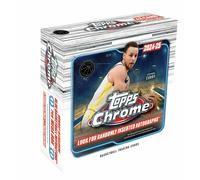 2024-25 Topps Chrome Basketball Mega Box Confezione Carte Da Gioco Sigillata