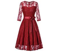 2024 Abito Cocktail Vestito Donna Costume da Halloween Abito Solidi Elegante Abito Sera Collo Rotondo Abito da Dea Vintage Abiti da Cerimonia Abito Feste Cosplay Abito Principessa per Donne