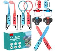 2024 Accessori Switch Sports, Kit di Accessori per Nintendo Switch Sports Gioco, Switch Sports Pack Bundle di Accessori per Giochi Sportivi OLED per Nintendo Switch