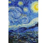 2024: Agenda Settimanale Con Orari 5:00 - 23:00 | Vista Verticale | 1 Settimana Su 2 Pagine | 12 Mesi Planner Intempo| Formato A4 | Diario Caledario ... Agenda Giornaliera | Van Gogh Notte stellata