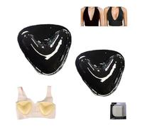 2024 Aggiornato Snowy Sticky Bra Inserts, Double Sided Sticky Bra Inserti Push Up,Snowy Care Bra Inserts, Silicone autoadesivo reggiseno Pad Insert, Adesivo appiccicoso invisibile sollevamento Push Up