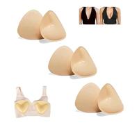 2024 Aggiornato Snowy Sticky Bra Inserts, Double Sided Sticky Bra Inserti Push Up,Snowy Care Bra Inserts, Silicone autoadesivo reggiseno Pad Insert, Adesivo appiccicoso invisibile sollevamento Push Up