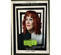 2024 Beetlejuice 2 Locandina Ufficiale TIM BURTON Versione Finale Bianco A3 A4