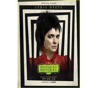 2024 Beetlejuice 2 Locandina Ufficiale TIM BURTON Versione Finale Bianco A3 A4