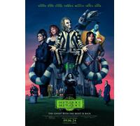 2024 Beetlejuice 2 Ufficiale locandina Tim Burton Final Versione
