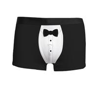 2024 Boxer da Uomo Intima da Uomo con Stampa 3D Traspirante E Confortevole Boxer O Slip Uomo Natalizio Sexy Hot Trasparente Lingerie Cotone Elasticizzato Underwear per Lui con Scatola Regalo