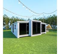 2024 case prefabbricate impilabili espandibile 40 piedi contenitore pieghevole casa con 3 4 camere da letto espandibili case