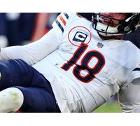 2024 Chicago Bears Caleb Williams Blu Navy 1 - ⭐ - Stella Capitani Adesivo