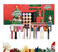 2024 cosmetici da donna, calendario "bella venuta - calendario e calendario delle vacanze, conto alla rovescia, calendario di bellezza Natale Vacation | rossetto ombretto regalo cosmetico (24 pezzi,