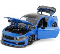 2024 Dark Horse Blu Metallico Con Strisce Nere E Grigie Bigtime Muscle