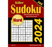 2024 Killer Sudoku: 366 Hard Puzzles for Every Day of the Year