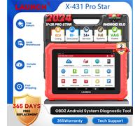 2024 Lancio X-431 Pro Star Sistema completo Strumento scanner OBD2 con 34 Servizio di ripristino Codifica ECU Test attivo CANFD/DOIP Diagnostica OBD