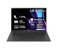 2024 LG Gram Pro 17 pollici Notebook - 1379g Intel Core Ultra7, NVIDIA RTX3050 Laptop (32 GB RAM, 2 TB Dual SSD, 27 ore di durata della batteria, IPS Panel Anti-Glare, Win 11 Pro) - Nero