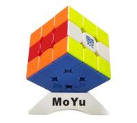2024 MoYu WeiLong WRM V9 3x3x3 Cube Stickerless WR M V9 Magic Puzzle 3D Cube 20 Ball Core 3.0 Posizionamento completo MagLev UV Coated Magic Cloth Versione YJ8287, con espositore
