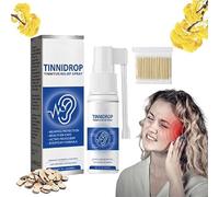 2024 New Tinnitus Relief Spray,Tinnitus Relief for Ringing Ears Drops, Ear Cleaning Care Spray, Ear Cleaning Care Spray, Effectively Improves Hearing,Tinnitus Ear Drops (1 Pcs)