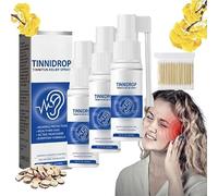 2024 New Tinnitus Relief Spray,Tinnitus Relief for Ringing Ears Drops, Ear Cleaning Care Spray, Ear Cleaning Care Spray, Effectively Improves Hearing,Tinnitus Ear Drops (3 Pcs)