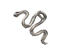 2024 Nuovo Serpente Forma Onda Metallo Grab Clip Shark Clip Grande Coda di Cavallo Grip Testa Dei Capelli Corea Q1D1 Accessori Capelli Squisiti