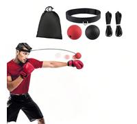 2024 Nuovo set palla da boxe con 2 livelli di difficoltà palla velocità da boxe reflex montata sulla testa attrezzatura fitness con fascia per la testa per allenamento di velocità, reazione, precision