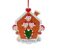 2024 ornamenti di Natale,Nome personalizzato benedizione ornamenti natalizi appesi,Bellissimi ornamenti in resina,Ornamenti per l'albero di Natale,Regali di Natale per la famiglia/gli amici