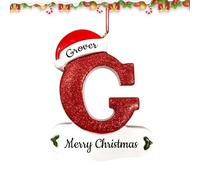 2024 Ornamenti Natalizi Personalizzati,Ciondolo di Natale personalizzabile di benedizione del nome,Regali di Natale per la tua famiglia,Decorazioni per l'albero di Natale