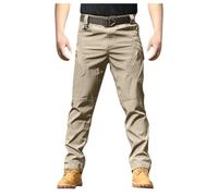 2024 Pantaloni da lavoro da uomo Pantaloni Cargo Elasticizzati in Vita tasche multiple Sport Tiro a Caccia Pantaloni Militari da Lavoro Tattici da Combattimento Leggero Traspirante Jogging Trekking
