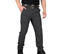 2024 Pantaloni da lavoro da uomo Pantaloni Cargo Elasticizzati in Vita tasche multiple Sport Tiro a Caccia Pantaloni Militari da Lavoro Tattici da Combattimento Leggero Traspirante Jogging Trekking