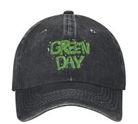 2024 Rock Band Green Day Denim Baseball cap Outdoor Gym Hip Hop Cappelli da papà Estate Unisex Uomo y2k retrò Sunscreen Snapback cap