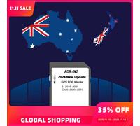 2024 Scheda SD da 16 GB Ultime mappe Australia Nuova Zelanda per Mazda 3 CX30 Auto 2019-2021 Aggiornamento Navigazione multimediale GPS