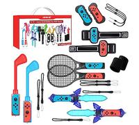 2024 Switch Kit di accessori per Nintendo Switch - 12 in 1 Family Party Pack Set di accessori per il gioco Kit per Nintendo Switch e giochi sportivi OLED