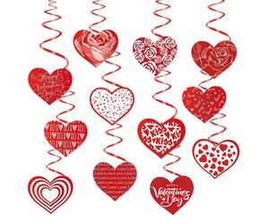 2024 Valentine's Giorno Spirale Ciondoli Cuore Festa Ciondoli