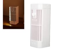 2024 Ventilatore per Condizionatori Portatili Aggiornato, Raffreddatore D'aria da Tavolo con Serbatoio D'acqua da 120 Ml con Luce Notturna 3 velocità, Silenzioso Efficiente