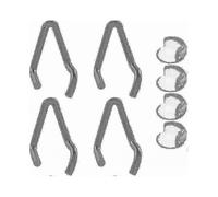 2025 2025 New Kryc Baby Playpen Height Adjusters, 4-pack Galvanized Steel Riser for Multiple Playpens And Furniture Corner Protectors Set Of 4, Clear