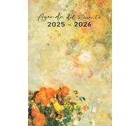 2025 2026 Agenda Del Docente Giornaliera: Elegante Pianificatore Giornaliero 1 Pagina per Giorno - Diario Quotidiano per Insegnanti della Scuola ... da settembre 2025 a Luglio 2026 - Formato A5