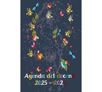 2025 2026 Agenda Del Docente Giornaliera Gatti: Pianificatore Giornaliero e mensile | regalo maestra fine anno | 1 Pagina per Giorno | Registro per Insegnanti della Scuola | Format A5