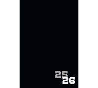 2025-2026: Agenda Mensile pianificata per 24 mesi da gennaio 2025 a dicembre 2026 | Calendario organizzato per due anni - un mese per pagina | formato A5, edizione italiana.