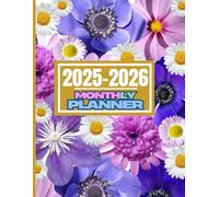 2025-2026 Monthly Planner - Large 2-Year Calendar with Tabs, Notes & Goal-Setting | 8.5" x 11" | Perfect for Work, School & Personal Use: Stay ... Paper, and Handy Sections for Goals, Notes