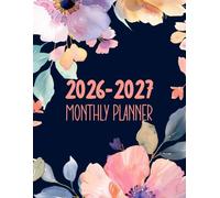 2025-2026 Monthly Planner: Two Year- January 2025 through December 2026, Large size Monthly Planner