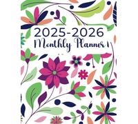 2025-2026 Monthly Planner: Two Years - January 2025 through December 2026 with Inspirational Messages and U.S.A. Holidays, Events