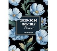2025-2026 Monthly Planner with Vision Board: 24-Month Calendar, To-Do Lists, and Goal Setting Organizer