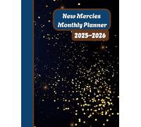 2025-2026 New Mercies Monthly Planner | Lamentations 3:23: A Fresh Start Every Day | 2025 January through December 2026